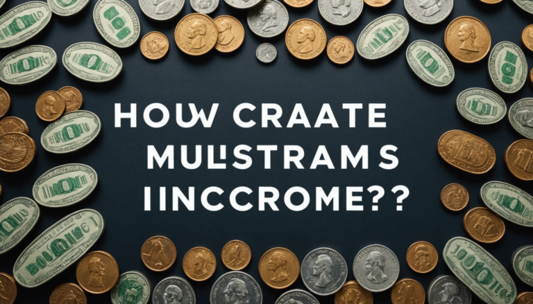 How Can You Create Multiple Streams of Income?