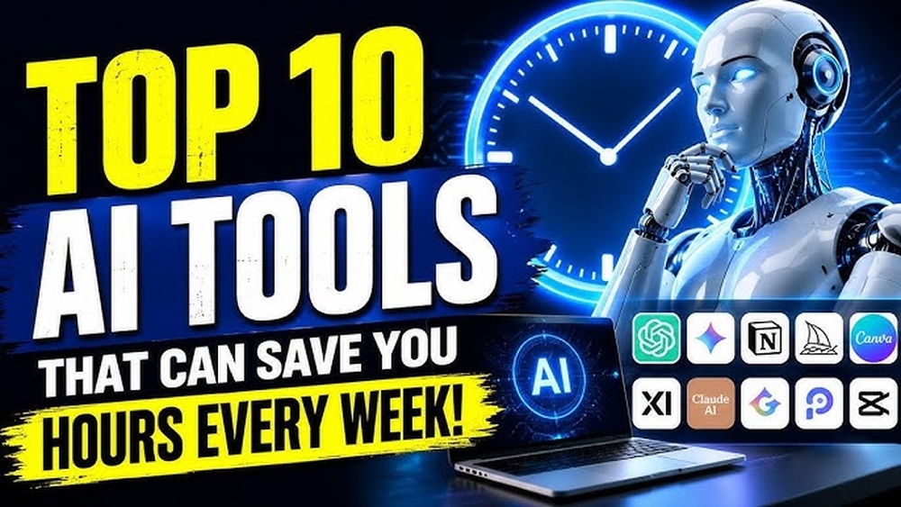 Top 10 Ai Tools That Can Save You Hours Every Week