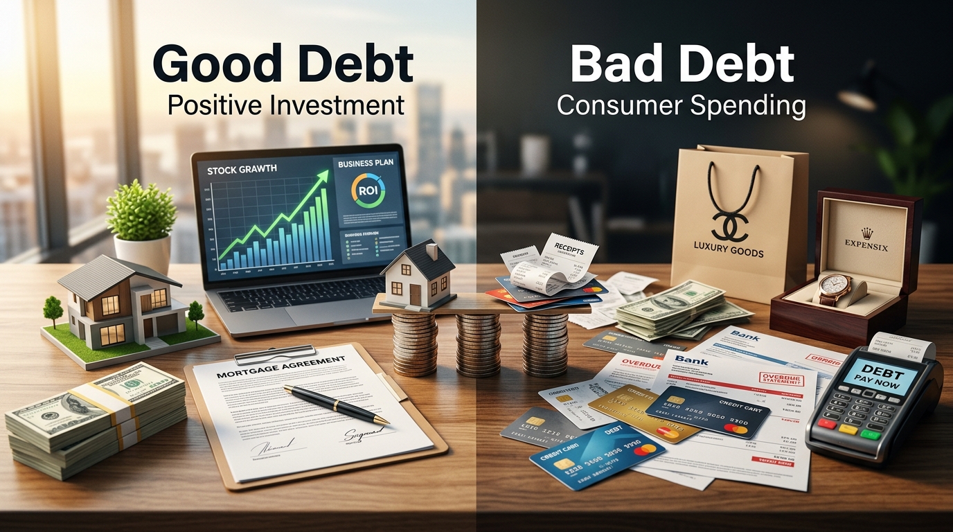 What Is the Difference Between Good Debt and Bad Debt?